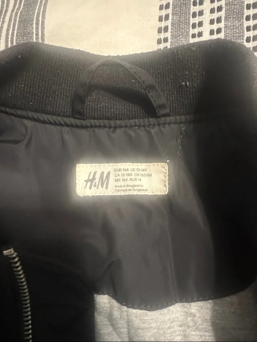 H&M Black Men’s Bomber Jacket